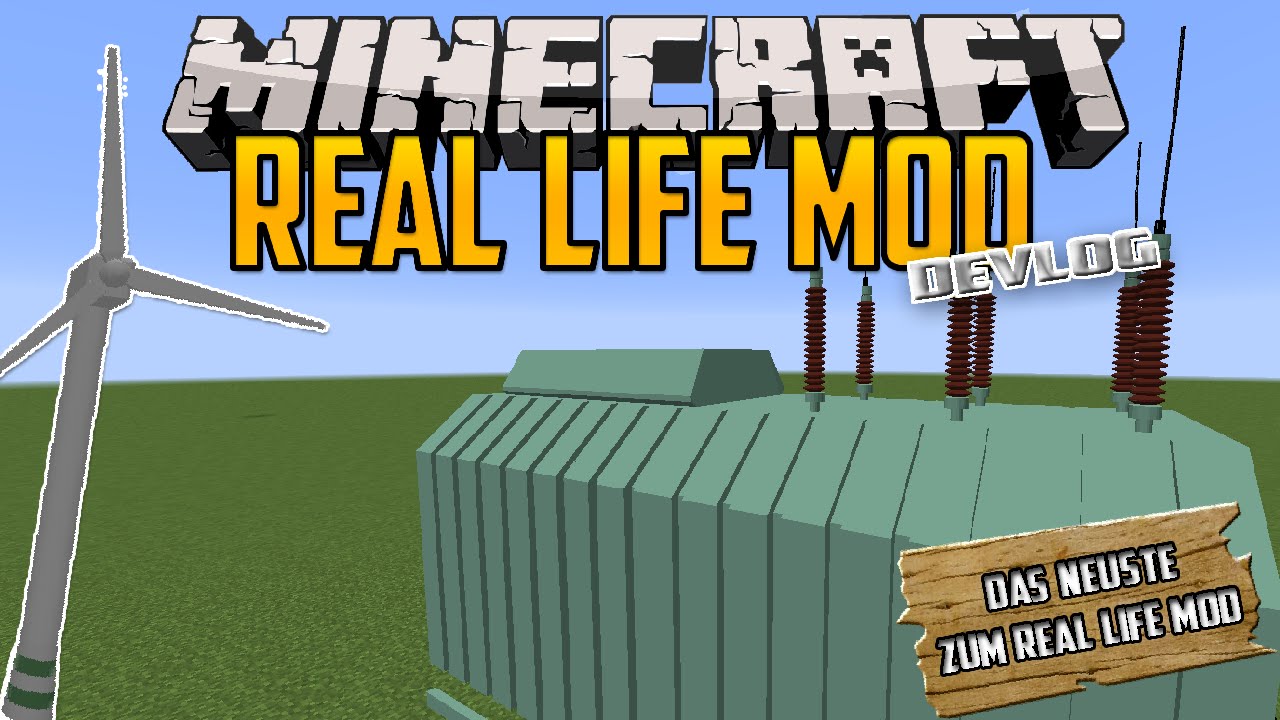 real life mod in minecraft